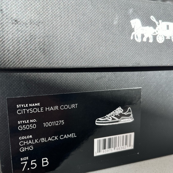 COACH sneakers (as seen on JLo) - Not Used (Size 7.5 B) - Picture 5 of 7